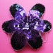 Image of Sequin Sparkler Flower Power Hair Comb (various colours) SALE