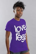 Image of Love is Legal Purple/White