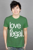Image of Love is Legal Kelly Green/White