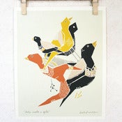 Image of Let's Make a Pile Print 8 x 10