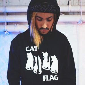 Image of CAT FLAG HOODIE