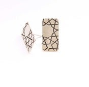 Image of Rectangle Earrings