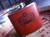Image of Smooth Ambler Leather Flask