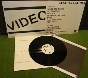Image of IN STOCK! - VIDEO "Leather Leather" LP (members of Bad Sports, Wax Museums, Wiccans, etc)