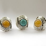 Image of Small Eye Style Ring (8 Colours)