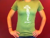 Image of Girly Cut Short Sleeve Tee in Moss