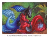 Image of ACEO Original - Betta Love