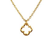 Image of Gold Clover Necklace