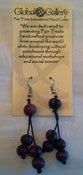Image of Tagua Nut Dangly Earrings
