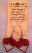 Image of String Heart Earrings