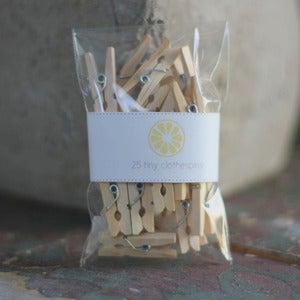 Image of Tiny Clothespins 