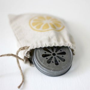 Image of Pewter Mason Jars Lids
