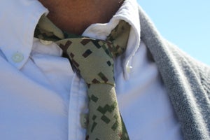 Image of Dynastee Clothing Co + The Style Cooperative: Digital Camouflage Tie