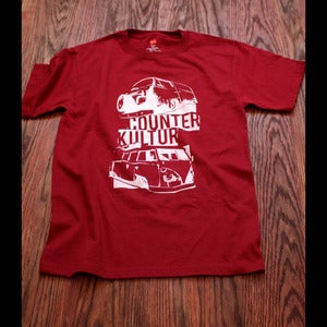 Image of CK Bus- Cardinal Red Shirt