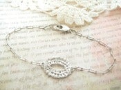 Image of Silver Petite Lace Bracelet  