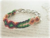 Image of Silver Chain & Friendship Bracelet 