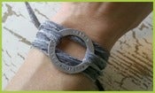 Image of Open circle Wrap bracelet
