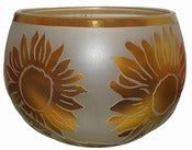 Image of Superb Signed Correia Studio Paperweight Glass Bowl 
