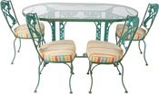 Image of 1920s Outdoor Dining Set