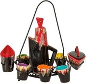 Image of Vallauris Majolica Coffee/Tea 9-Pc. Set
