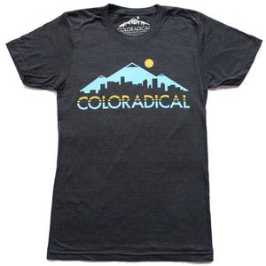 Image of Men's Coloradical Colorado Skyline T-Shirt