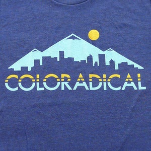 Image of Men's Coloradical Colorado Skyline T-Shirt
