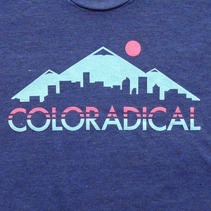 Image of Women's Coloradical Colorado Skyline T-Shirt