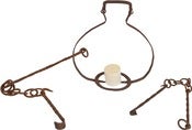 Image of Vintage Iron Pot Holder