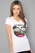 Image of The Public Zoo "Sketched Head" Shirt, White
