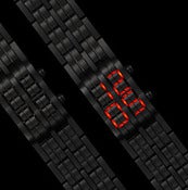 Image of Too Late 'black' Neo Watch