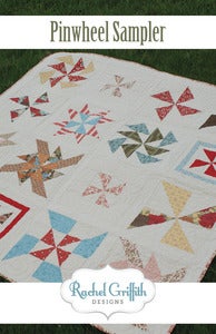 Image of pinwheel sampler quilt pattern #105 {PDF VERSION}