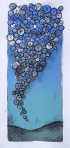 Image of "Ascent" Bicycle art print