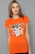 Image of The Public Zoo "Psycho" Shirt, Orange