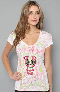 Image of The Public Zoo "Daredevil" Shirt, White