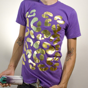 Image of Limited Gold Foil Leopard Print