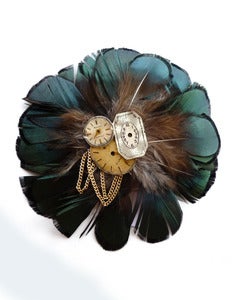 Image of Watch Faces Brooch