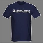 Image of Buddhafarian Royal Blue 100% Cotton Team Spirit Design Tshirt