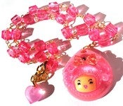 Image of Happy Pink Pop necklace