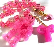 Image of Robot Has A Heart Valentines necklace
