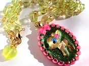 Image of Spring Fawn Cameo necklace