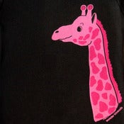 Image of GIRAFFE ONESIE BROWN