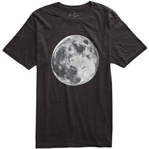 Image of Coyote Moon Tee - Coal 