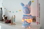Image of Lampe bébé lapin bleu ♥