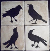 Image of Craft Product - Crow Coasters