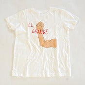 Image of El Grande fist youth tee - white  