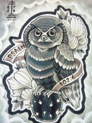Image of "Owl" Print by Joe Folmar