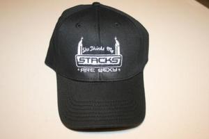 Image of She Thinks My Stacks Are Sexy Flexible Fitted Baseball Hat