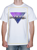 Image of SubVibe White Logo T-shirt - Colour