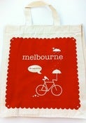Image of douglas & hope tote red