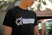 Image of Mayday Garage Street Tee.  Version 1